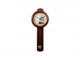 Часы настенные с маятником ДС-2МБ23-478 в Агролесе - agroles.mebel-nsk.ru | фото
