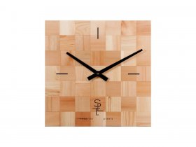 Часы настенные SLT 5197 CHESS WOOD в Агролесе - agroles.mebel-nsk.ru | фото