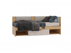 Диван-кровать с ящиком 0,9 м Стэнфорд Дв005.0_90 в Агролесе - agroles.mebel-nsk.ru | фото