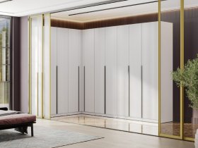 Гардеробная Эккервуд (белый) в Агролесе - agroles.mebel-nsk.ru | фото