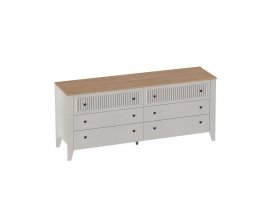 Комод 6ящ. Валенсия (гостиная) в Агролесе - agroles.mebel-nsk.ru | фото