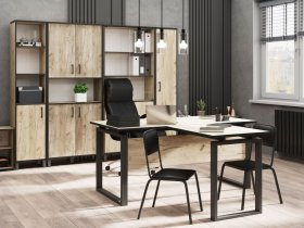 Комплект Гермес лофт (дуб крафт серый) в Агролесе - agroles.mebel-nsk.ru | фото