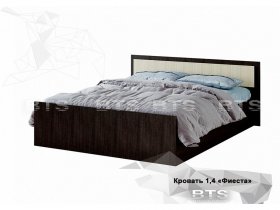 Кровать двуспальная 1,4м LIGHT Фиеста (BTS) в Агролесе - agroles.mebel-nsk.ru | фото