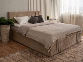 Кровать двуспальная 1,4м с подъем. мех. Леванте в Агролесе - agroles.mebel-nsk.ru | фото