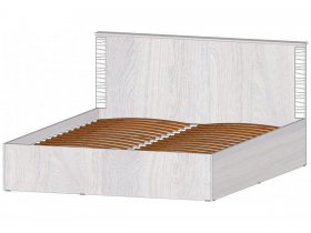 Кровать двуспальная с подъем. мех. 1,6 м Ривьера в Агролесе - agroles.mebel-nsk.ru | фото