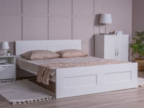 Кровать двуспальная 1,6м Сириус в Агролесе - agroles.mebel-nsk.ru | фото