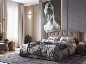 Кровать двуспальная 1,8м Верона-2 в Агролесе - agroles.mebel-nsk.ru | фото