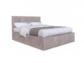 Кровать мягкая 1,6 Октавия стандарт, вар.2 в Агролесе - agroles.mebel-nsk.ru | фото