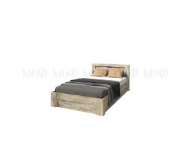 Кровать с ортопед. осн. 1,2м Ривьера в Агролесе - agroles.mebel-nsk.ru | фото