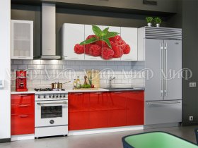 Кухонный гарнитур Малина в Агролесе - agroles.mebel-nsk.ru | фото