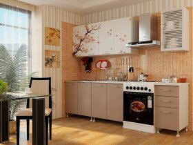 Кухонный гарнитур Сакура 2,0 м в Агролесе - agroles.mebel-nsk.ru | фото