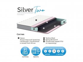 Матрас Silver Two в Агролесе - agroles.mebel-nsk.ru | фото