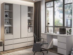 Модульная детская Люмо (кашемир) в Агролесе - agroles.mebel-nsk.ru | фото