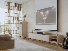 Модульная гостиная Одетта (дуб эндгрей/меланж) в Агролесе - agroles.mebel-nsk.ru | фото