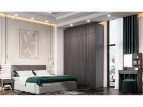 Модульная спальня Эккервуд в Агролесе - agroles.mebel-nsk.ru | фото