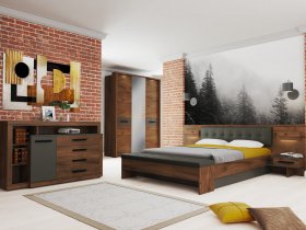 Модульная спальня Глазго в Агролесе - agroles.mebel-nsk.ru | фото