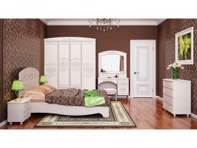 Модульная спальня Каролина в Агролесе - agroles.mebel-nsk.ru | фото