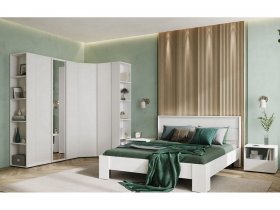 Модульная спальня Хелен (белый) в Агролесе - agroles.mebel-nsk.ru | фото