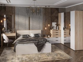 Модульная спальня Норд в Агролесе - agroles.mebel-nsk.ru | фото