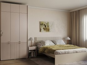 Модульная спальня Орма (МДФ) в Агролесе - agroles.mebel-nsk.ru | фото