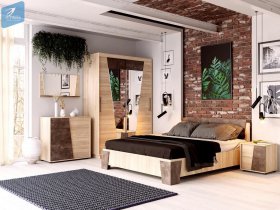 Модульная спальня Санремо в Агролесе - agroles.mebel-nsk.ru | фото