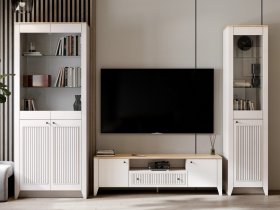 Модульная стенка Валенсия в Агролесе - agroles.mebel-nsk.ru | фото