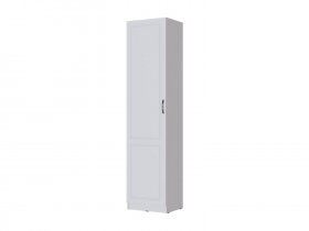 Пенал Апполия гостиная (белый/белый дуб) в Агролесе - agroles.mebel-nsk.ru | фото