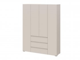 Шкаф четырехстворчатый с ящиками Люмо ШК-05 в Агролесе - agroles.mebel-nsk.ru | фото