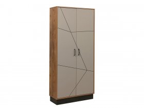 Шкаф двухстворчатый комбинированный для одежды Гамма  54.14 в Агролесе - agroles.mebel-nsk.ru | фото