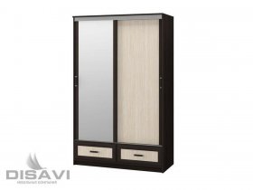 Шкаф-купе 2-х створчатый 1.3м Модерн в Агролесе - agroles.mebel-nsk.ru | фото