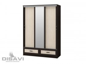 Шкаф-купе 3-х створчатый 1.5м Модерн в Агролесе - agroles.mebel-nsk.ru | фото