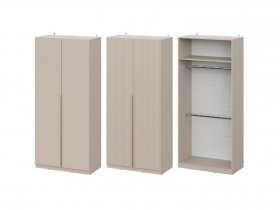 Шкаф ШК-100 Эккервуд (меланж) в Агролесе - agroles.mebel-nsk.ru | фото