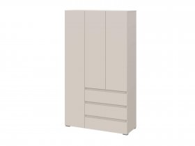 Шкаф трехстворчатый с ящиками Люмо ШК-06 в Агролесе - agroles.mebel-nsk.ru | фото