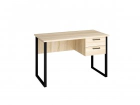 Стол компьютерный Ст152 (дуб сонома/черный муар) в Агролесе - agroles.mebel-nsk.ru | фото