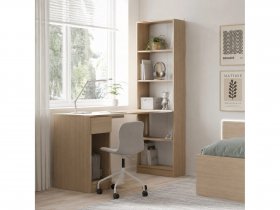 Стол письменный угловой «Лайт» 10.01 (плэйн) в Агролесе - agroles.mebel-nsk.ru | фото