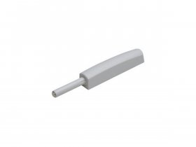 Толкатель Push Open с магнитом, накладной, 37мм, белый, MACO в Агролесе - agroles.mebel-nsk.ru | фото