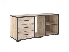 Тумба 1200 Тм075.0 Гермес лофт (дуб крафт серый) в Агролесе - agroles.mebel-nsk.ru | фото