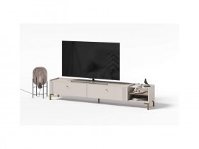 Тумба под ТВ ТБ2 Одетта (дуб эндгрей/меланж) в Агролесе - agroles.mebel-nsk.ru | фото